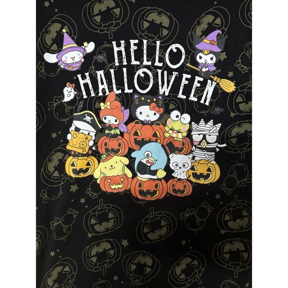 Sanrio Hello Kitty & Friends Hello Halloween Size Small Pullover Sweatshirt - Picture 2 of 5